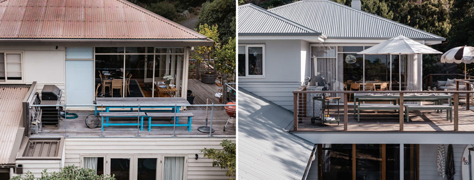 Multiple home transformations showing versatility